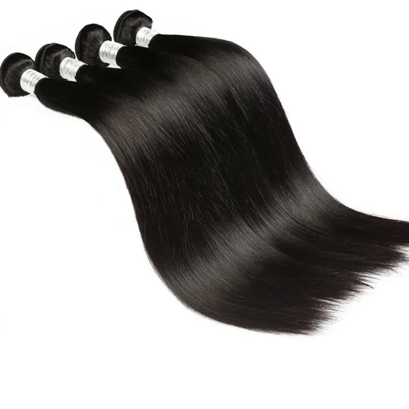 

MOCHA Hair Straight Hair 8"- 26" 10A Brazilian Remy Hair Natural Color 100% Unprocessed Human Hair Extension Free Shipping