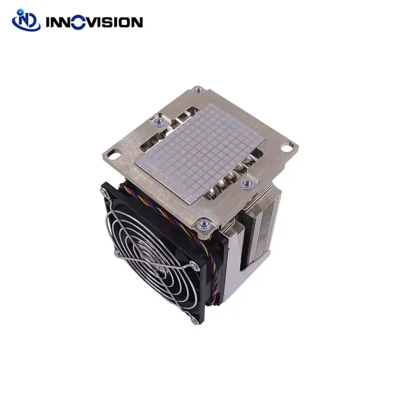 4U Active server heatsink 3647 Square with 5* heatpipe server cpu cooler With 9025MM Quite Cooling Fans