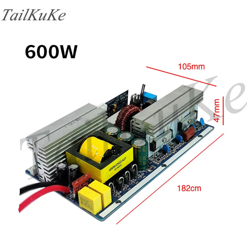 Pure Sine Wave Inverter 300 500 1000 1500 2000W12V to 220V Circuit Board Bare Metal Motherboard