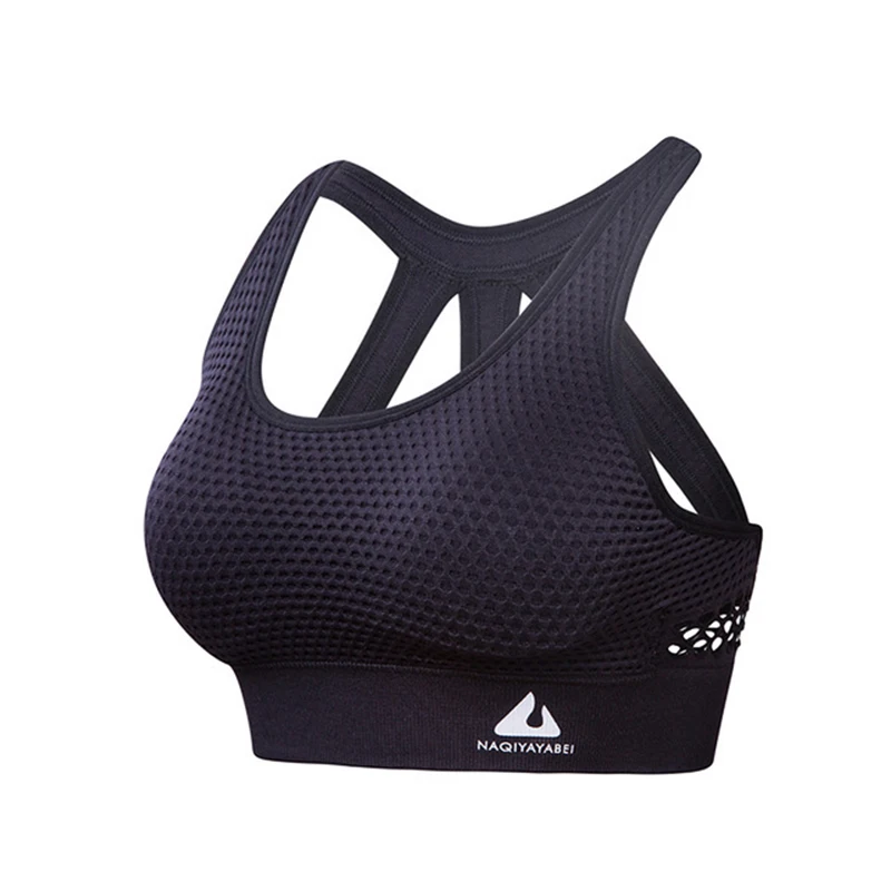 

Women Sports Bra Tops High Impact for Fitness Yoga Running Pad Cropped Top SportsWear Tank Yoga Tops Sports Push Up Bra Women