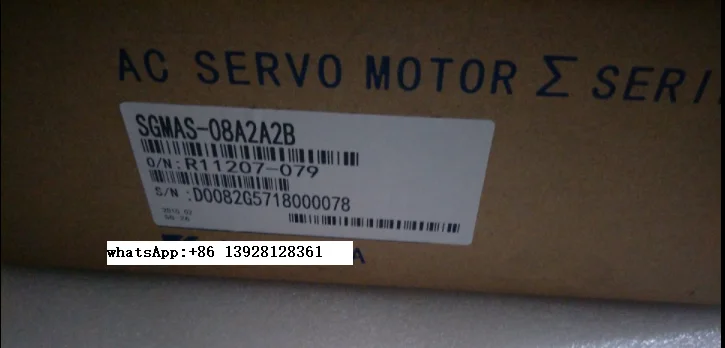 

SGMAS-08A2A2B 750 Вт новый и оригинальный серводвигатель