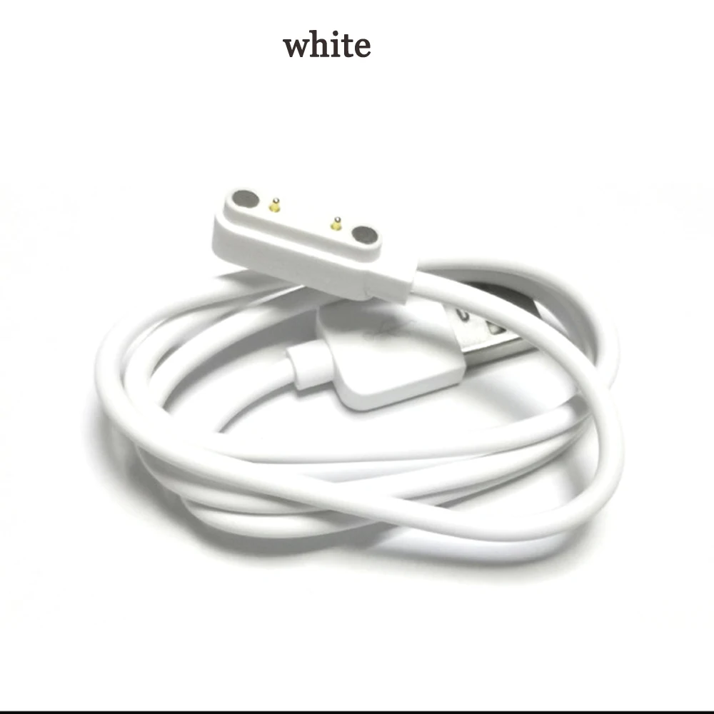 スマートウォッチ用磁気充電コネクタケーブルコード,USB,gt88,g3,kw18,y3,kw88,gt68,7.62mm, 1個