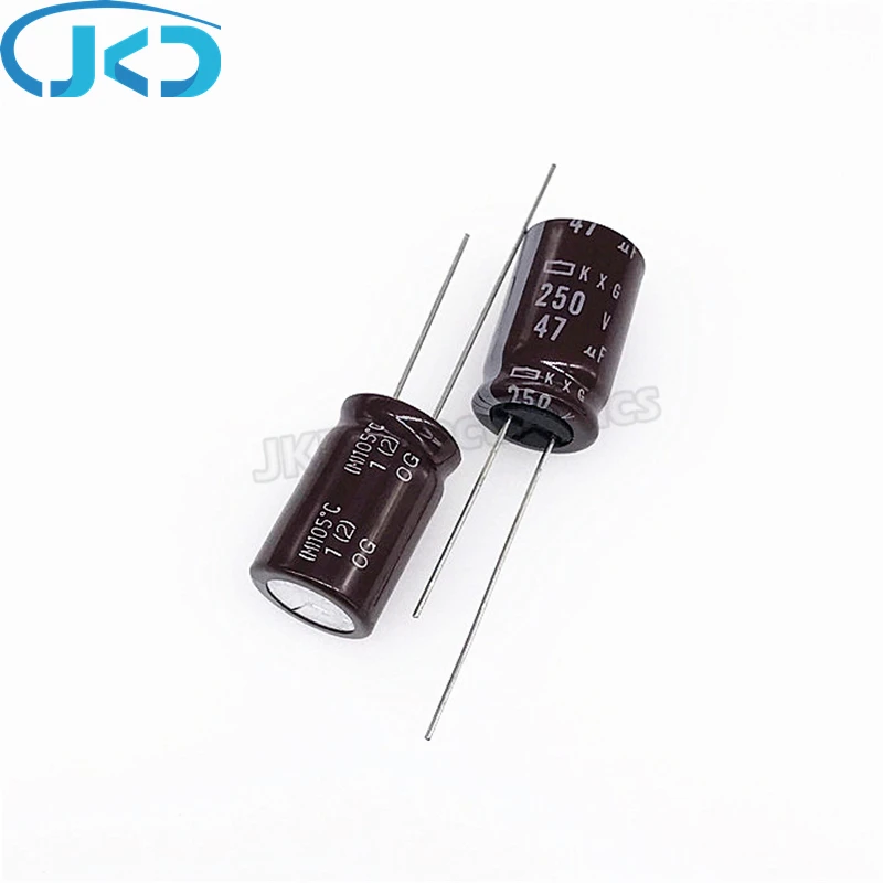 

10pcs/Lot 47UF 250V Japan NCC KXG Series 12.5*20mm Low ESR Long Life 250V47UF Aluminum Electrolytic Capacitor NIPPON CHEMI-CON