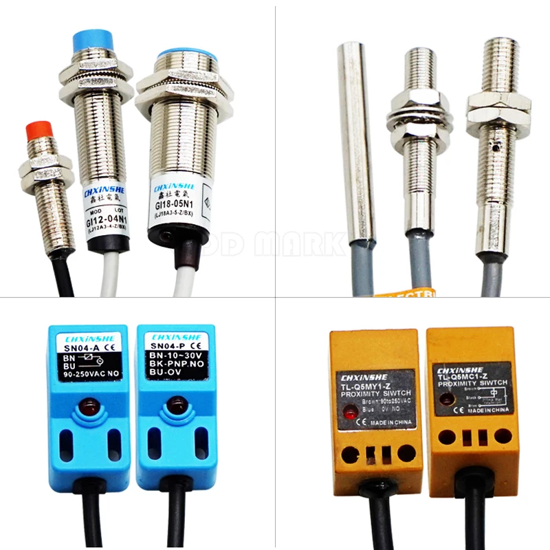 Proximity switch inductive proximity switch sensor embedded non-embedded switch quantity DC/AC NPN / PNP  SN LJ TL