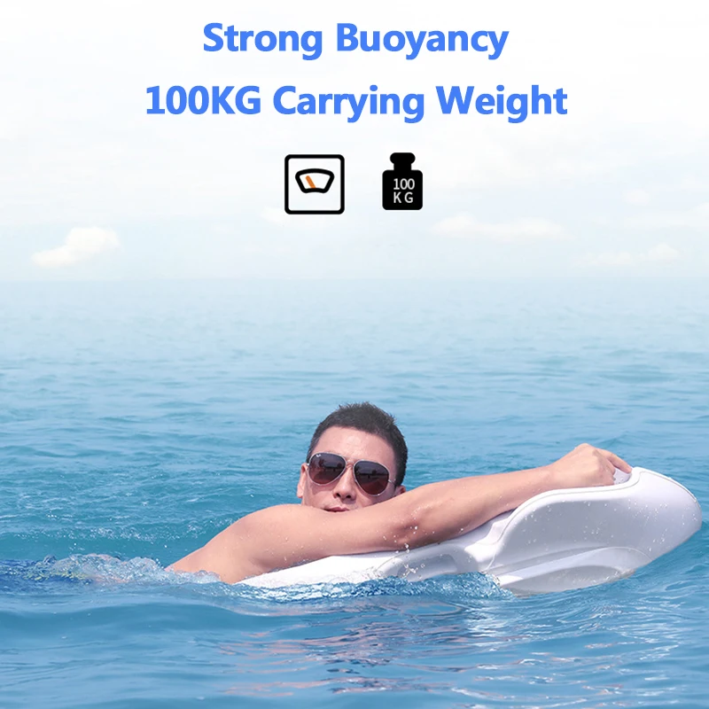 Outdoor Sea Electric Surfboard 100KG Buoyancy Blue-ray LCD Screen 4-Gear Speed 60Mins Waterproof Surfing Float Plate Sports Toys