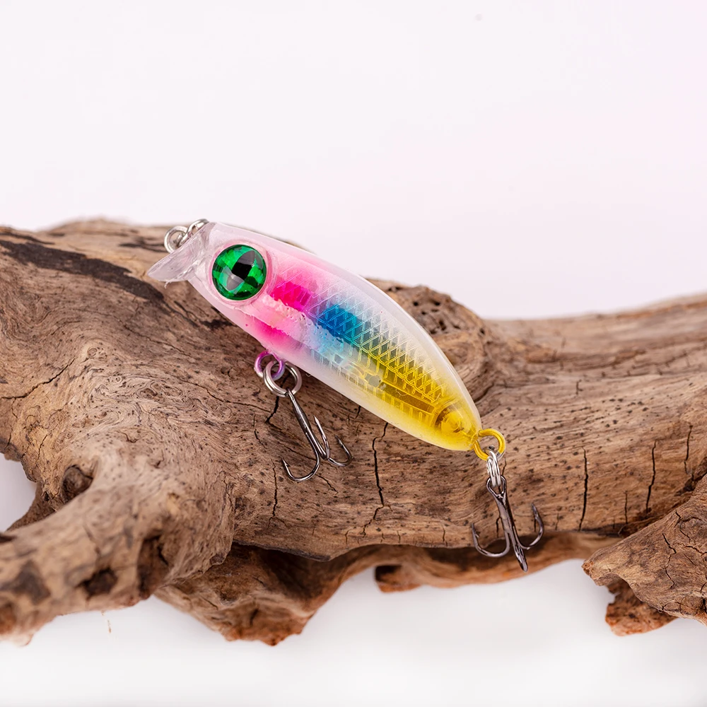 1PCS Japanese Design Bait Small Lures 2.5g 35mm slowly Sinking Minnow Mini Hard Bait For Perch Trout