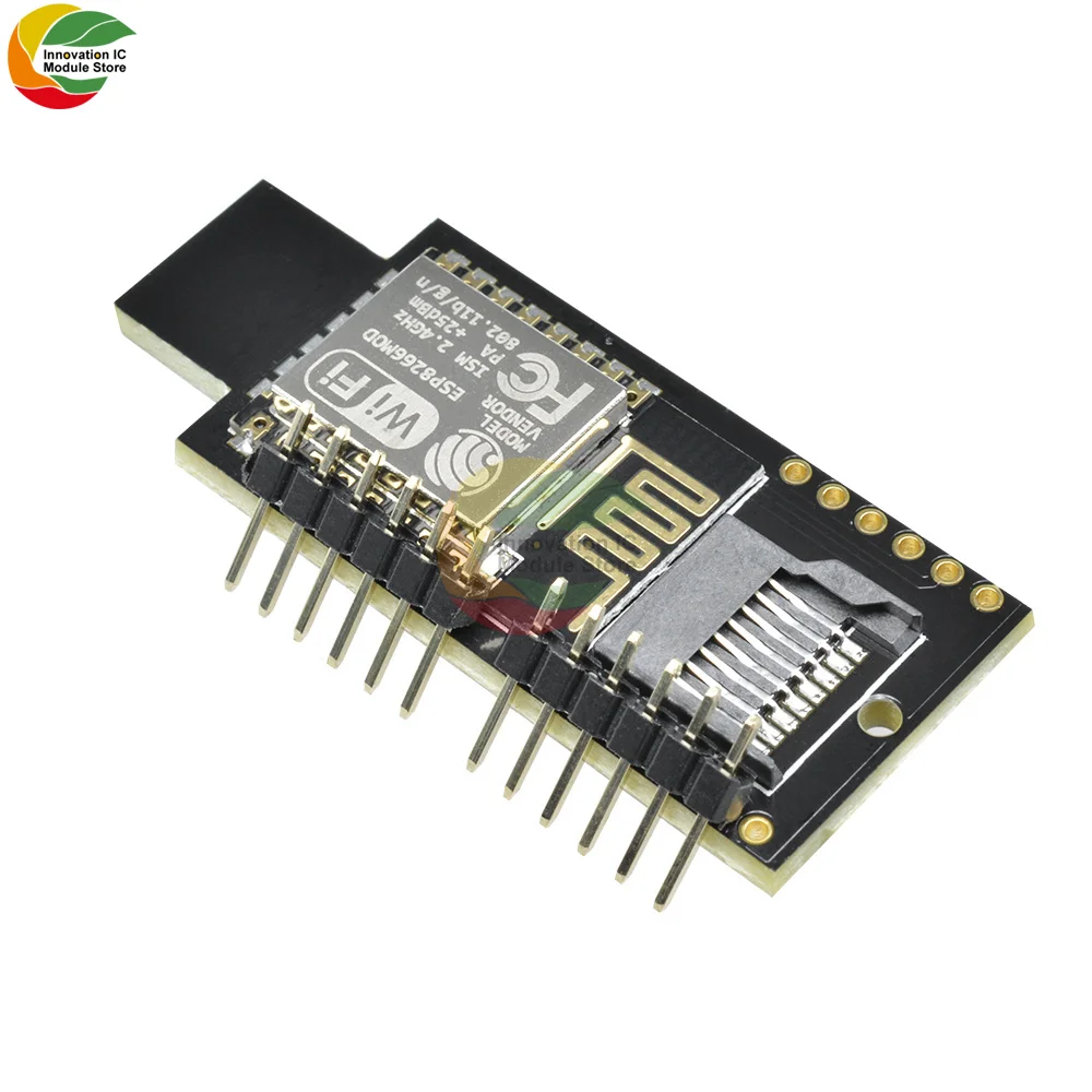 Ziqqucu Badusb ATMEGA32U4 ESP8266 ESP-12E Virtual Keyboard Module for Arduino Badusb TF Card Module With Memory Card Slot module