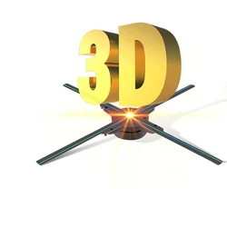 3D голографические лампы для рекламных дисплеев, 3D Голограмма, рекламные лампы, декоративные рекламные лампы для коммерческих помещений