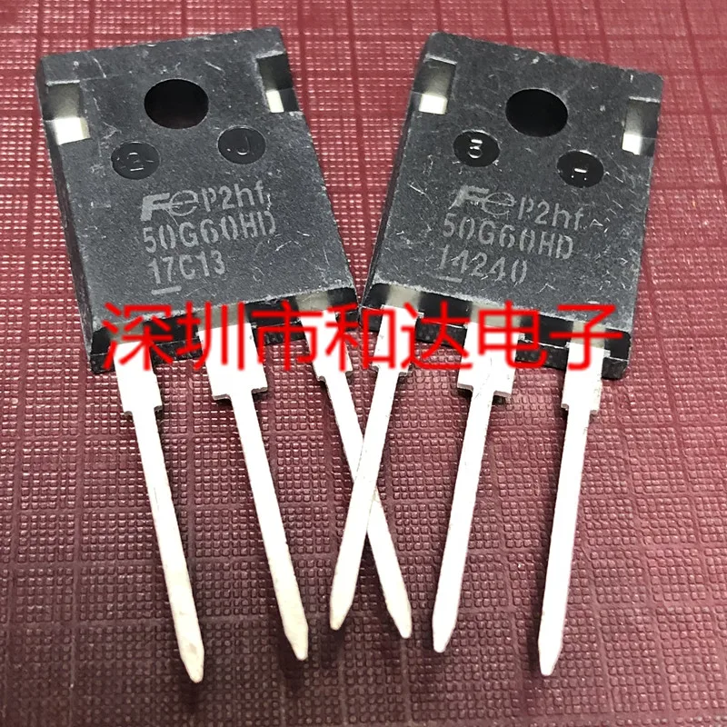 5pcs NEW 50G60HD FGW50N60HD TO-247 600V 50A