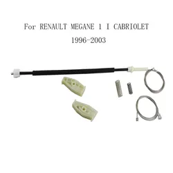 VOOR RENAULT MEGANE 1 IK CABRIOLET 1996-2003 Elektrische Raammechanisme Raamheffer Reparatieset Set Achter Rechts