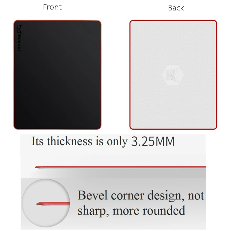 hard smooth gaming mouse pad Frosted resin large waterproof sweat with silicone game Mousepad for diablo gamer