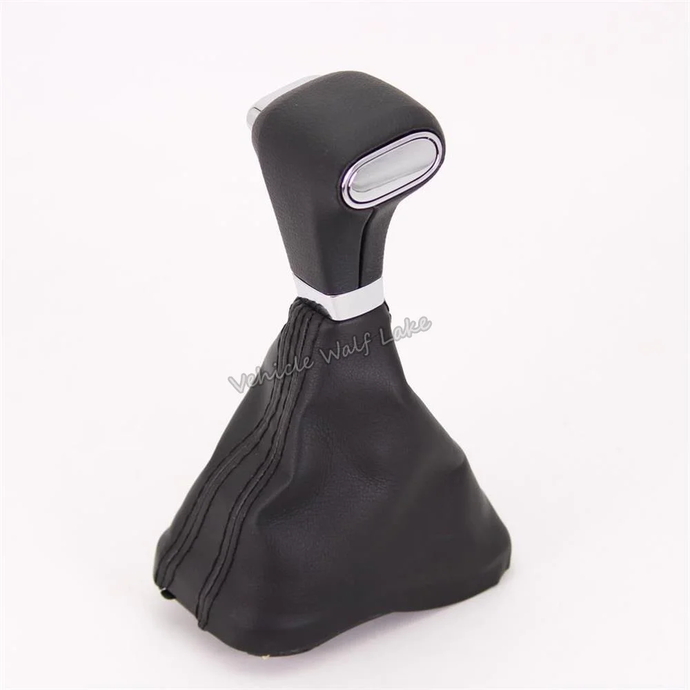 For VW Tiguan 2007 2008 2009 2010 2011 2012 Car-styling Automatic Leather Gear Stick Shift Knob With Leather Boot