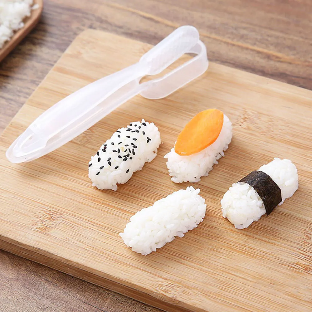 Silicone world Nigiri Sushi Mold Onigiri Rice Ball Maker Warship Sushi Mold Bento Rice Ball Making Tools Easy Sushi Making Tools