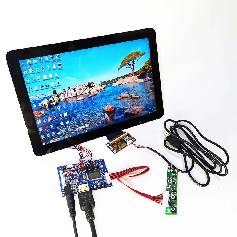 

10.1-inch Capacitive Touch screen Module Kit IPS HDMI LCD Automotive module Raspberry PI 3 Industrial equipment 10-point touch