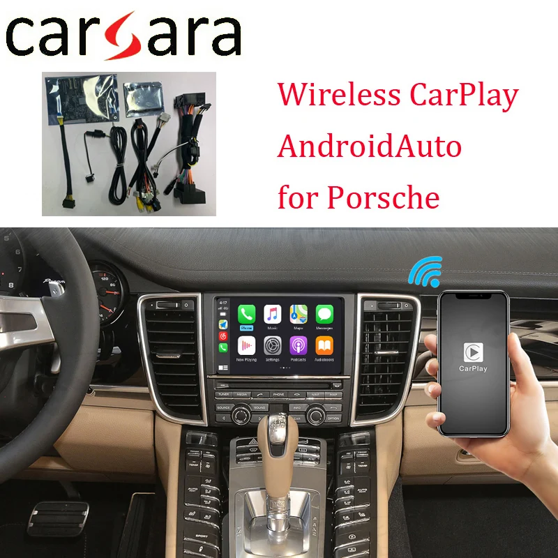 

PCM3.1 Wireless CarPlay Decoder Androidauto Module Radio Navigation System Screen Support Back 360 View Camera Mirror Display