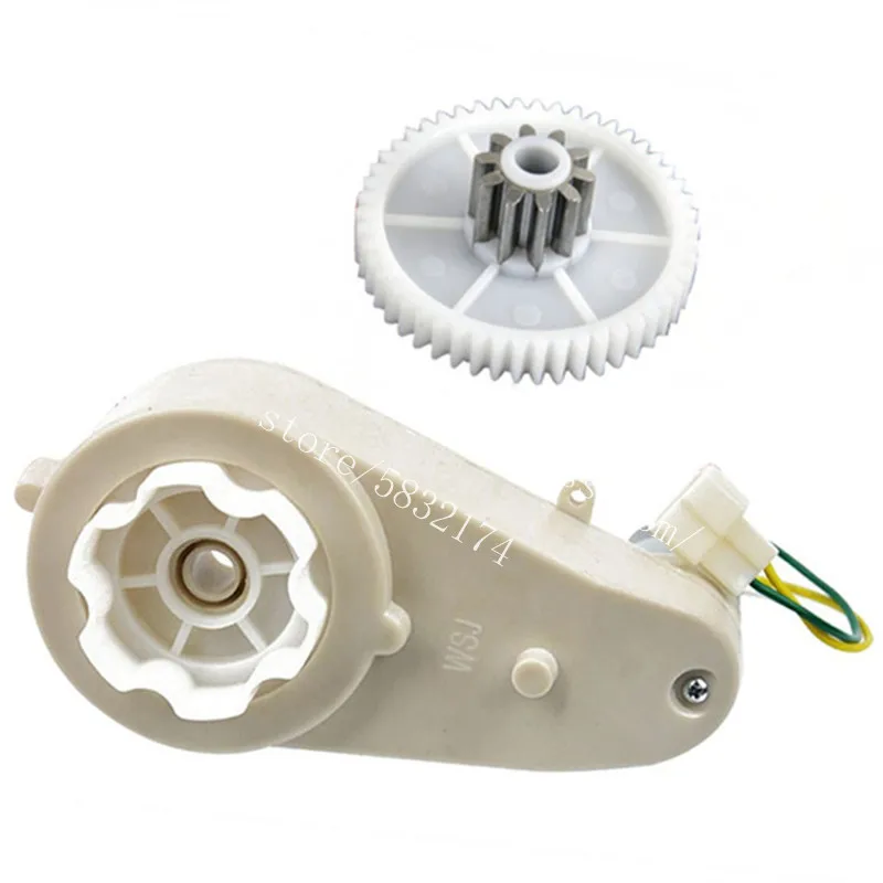 

Children electric car gearbox with motor 12V 6V kids ride on electric car motor gear box, high quality 24V gearbox