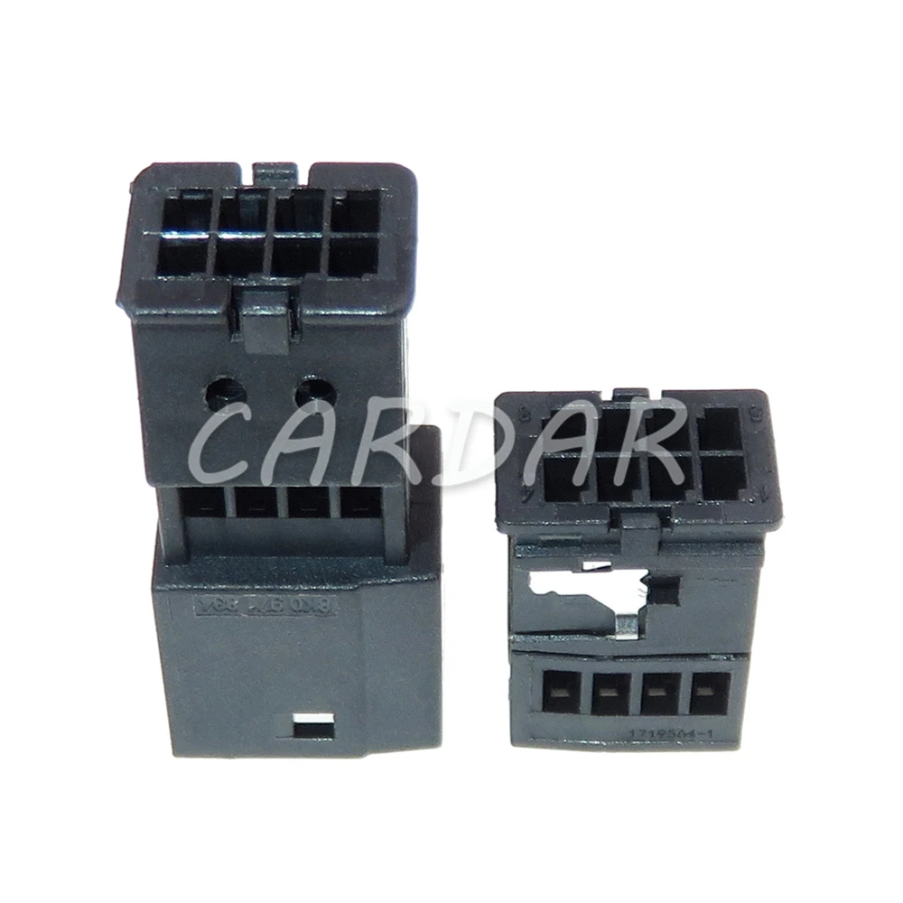 1 Set 8 Pin 1.2 Series auto wire cable harness connector unsealed socket AC Assembly 1719566-1 1719564-1 8K0971834 8K0971833