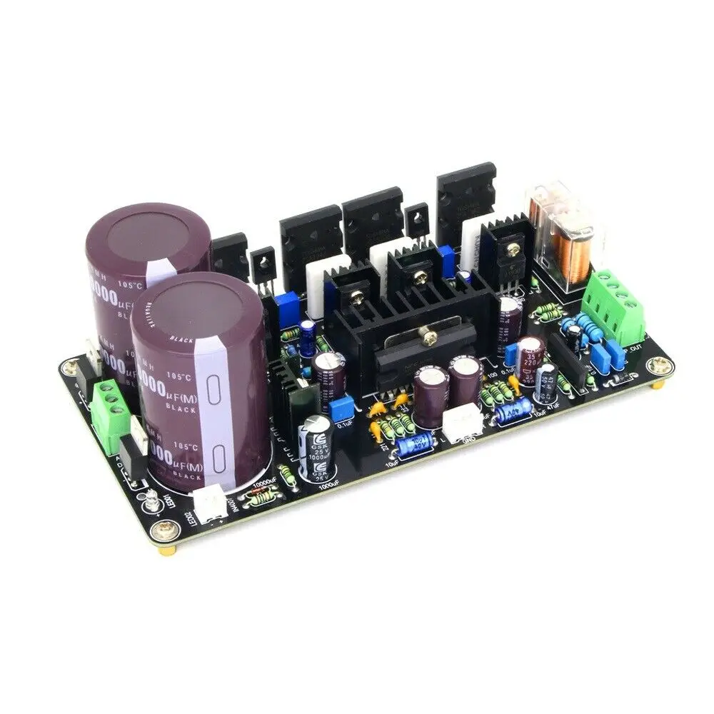 UPC2581 2-Kanal-Stereo-Leistungsverstärkerplatine A1943 C5200 mit Lautsprecherschutz