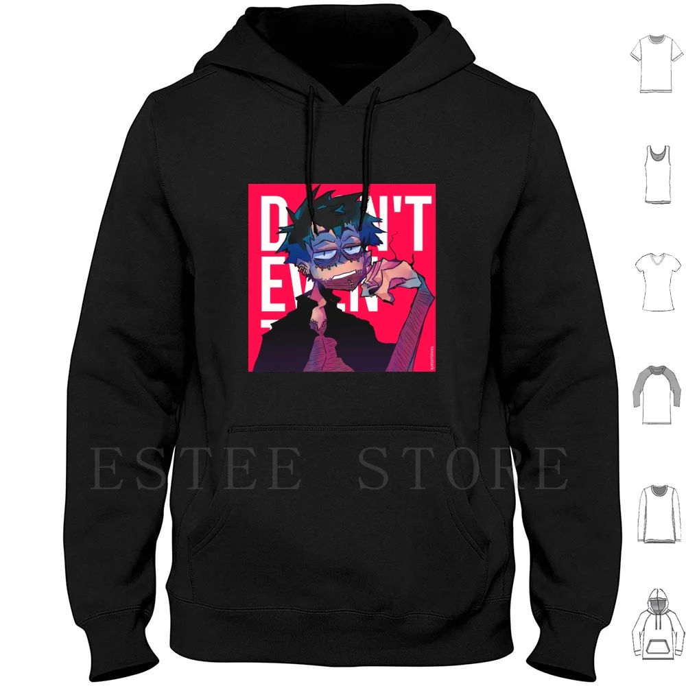 Dabi Hoodies Long Sleeve Midoriya Aizawa Izuku Midoriya Eijiro Krisihima Boku No Hero Academia Katsuki Bakugo All