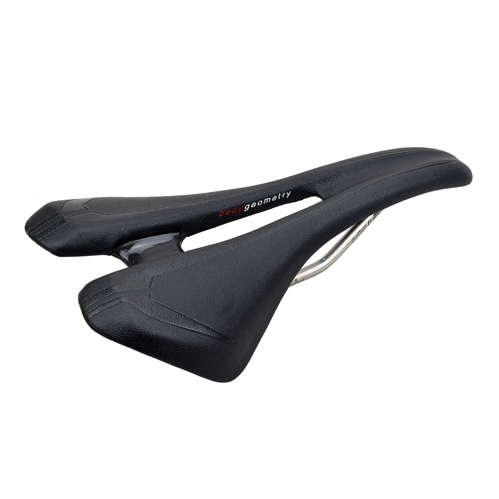 Comfortable MTB Bike Seat Cushion 275x150mm Width PU Leather Titanium Rail Mountain Bicycle Saddle Cycling Accessories