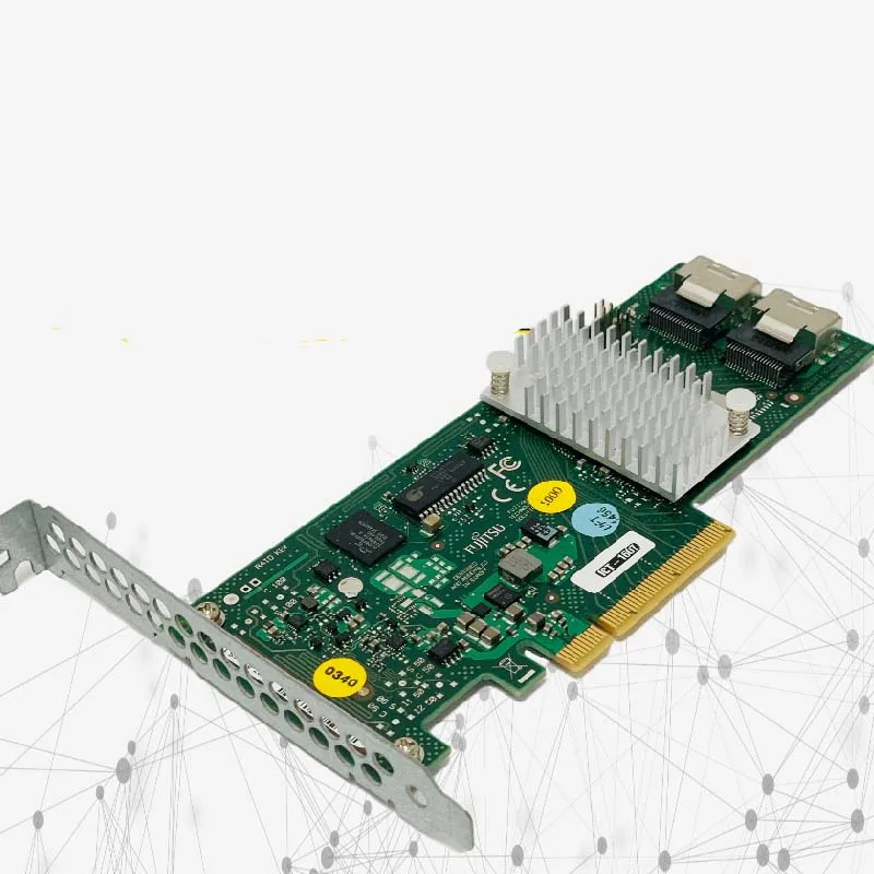 

LSI 9211-8i HBA Hard Disk Riser Card Fujitsu D2607-A21/A11 Internal SATA3+SAS2 Port Support Digging BHD