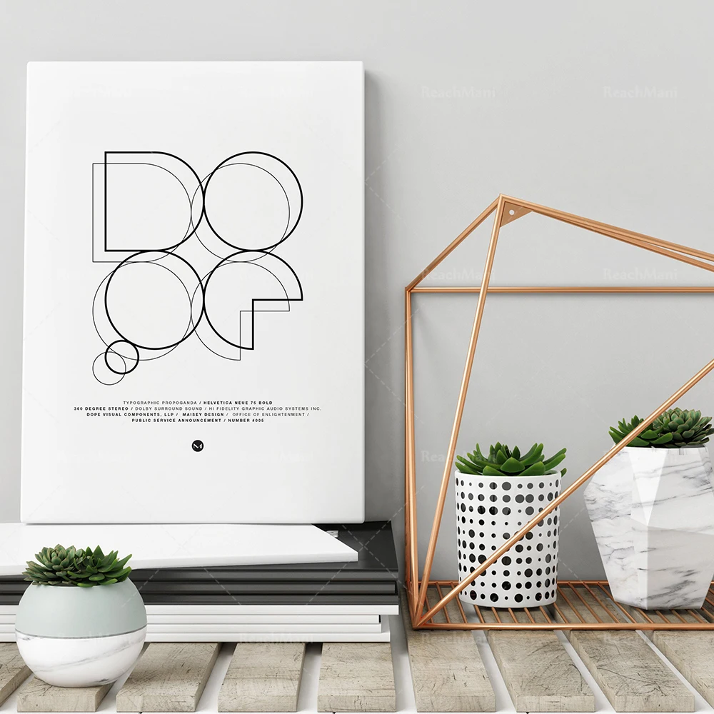 Helvetica imprimé affiche Grafico d'amour الصوت الصناعي الرترو affiche الحد الأدنى الحديث دو ميدي دو سيجلي