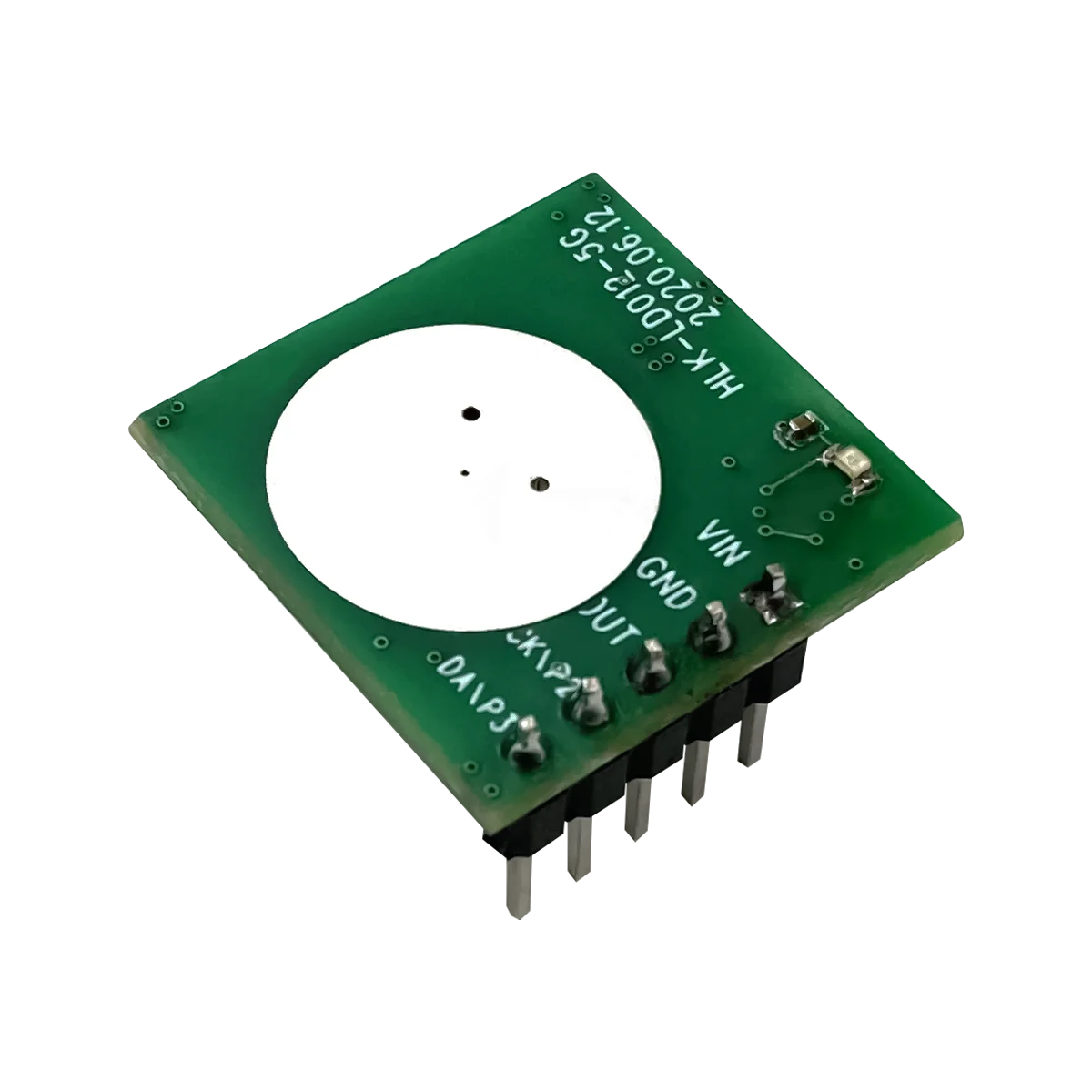 Free Ship 2pcs/lot 5.8G HLK-LD012 Microwave Radar Sensor Module DC 2.2V-4.8V Ultra-Low Power Distance Detector LD012 Smart Home