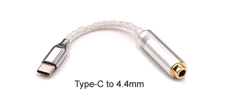 Amplificador de plata de ley ES9280c Pro, 8 núcleos, decodificación DAC amp line DSD sin pérdidas, macho a 2,5mm tipo C, 4,4mm, 3,5mm, balance macho