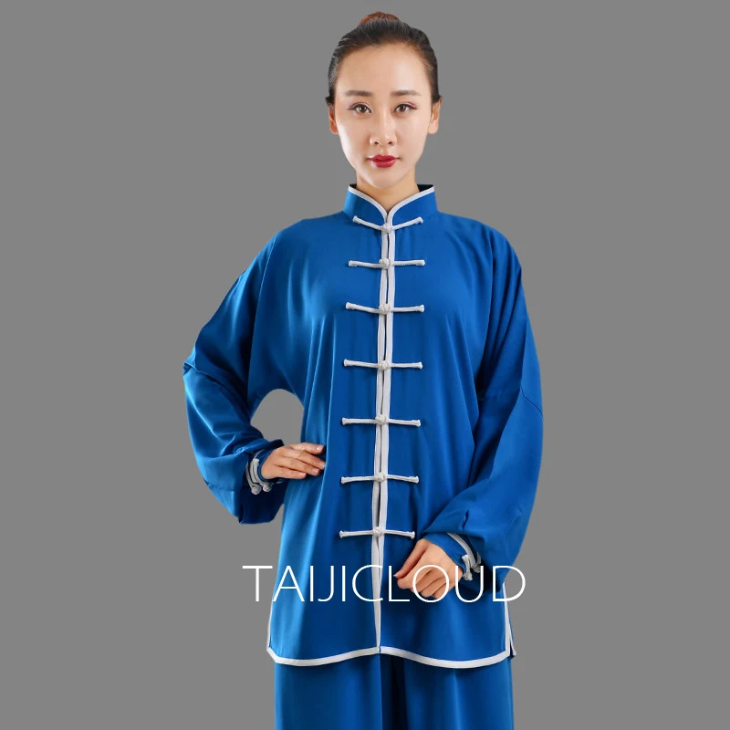 Tai Chi Clothing for Men and Women, Cotton Silk, morning exercises, Martial Arts Performances, Spring and Autumn