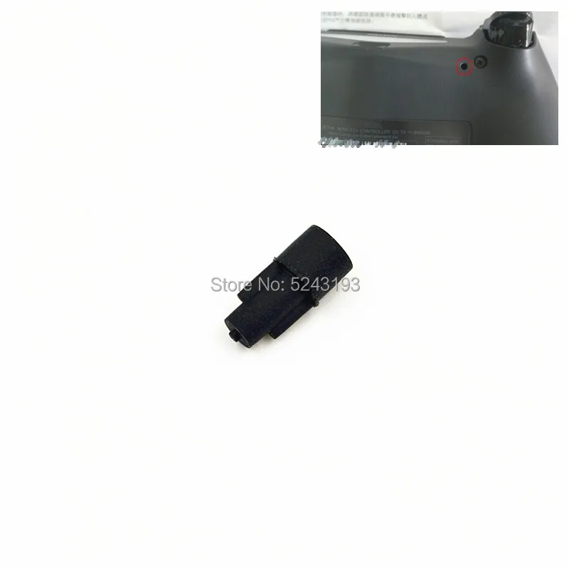 10 pezzi neri per pulsante di riavvio chiave di ripristino in gomma siliconica PS4 per riparazione controller Playstation 4 PS4