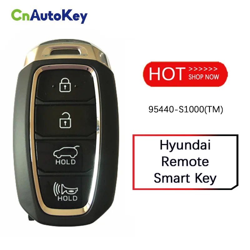 

CN020086 For Hyundai Remote Smart Key 433MHZ 47 Chip FCC 95440-S1000(TM)