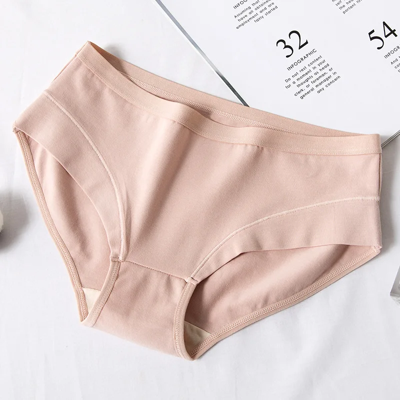 Plus size underwear women seamless cotton ladies briefs ropa interior femenina panties women majtki damskie sous vetement femme