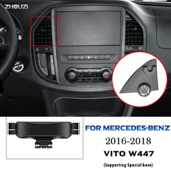For Mercedes Benz W447 VITO 2016 2017 2018 Car Mobile Phone Holder Mounts Stand GPS Navigation Bracket Car Accessories