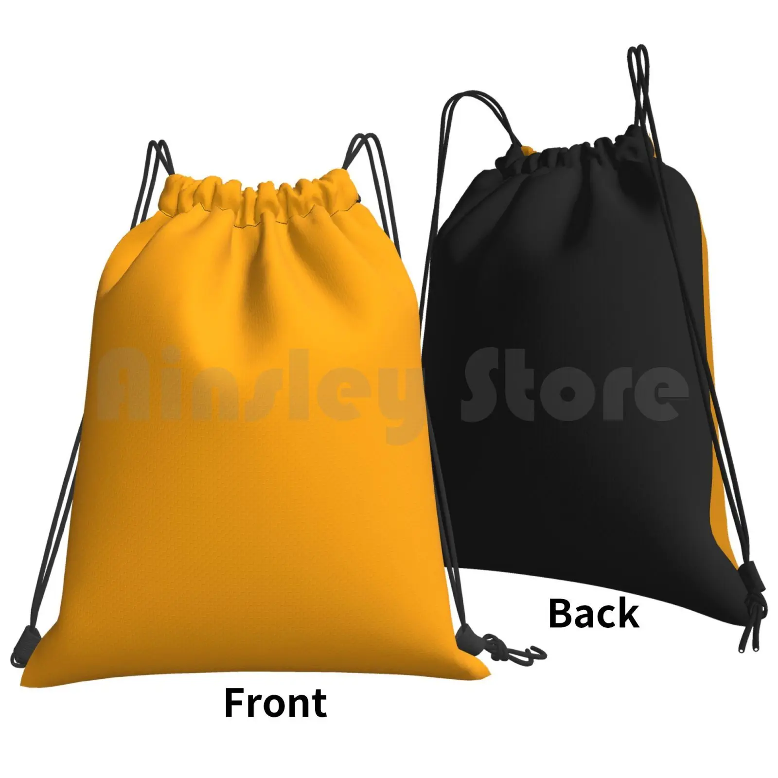 Plain Chrome Yellow-100 Yellow Shades On Ozcushions On All Products Backpack Drawstring Bags Gym Bag Waterproof Chrome