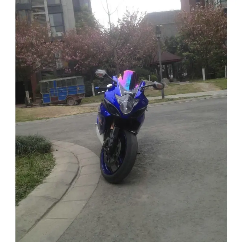 Windscreen For 2005 2006 Suzuki GSX-R1000 GSXR1000 GSX-R GSXR 1000 K5 K6 Screen Windshield Iridium Smoke Blue Transparent - view 2