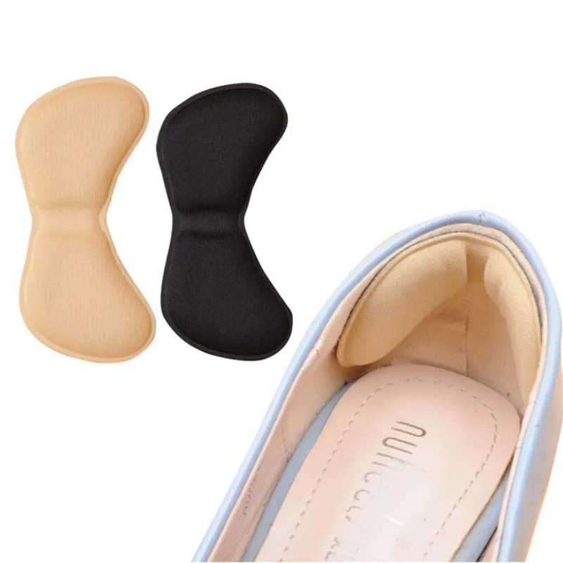 5 Pairs Heel Insoles Pain Relief Cushion Anti-wear Adhesive Feet Care Pads Heel Sticker Heel Liner Grips Crash Insole Patch