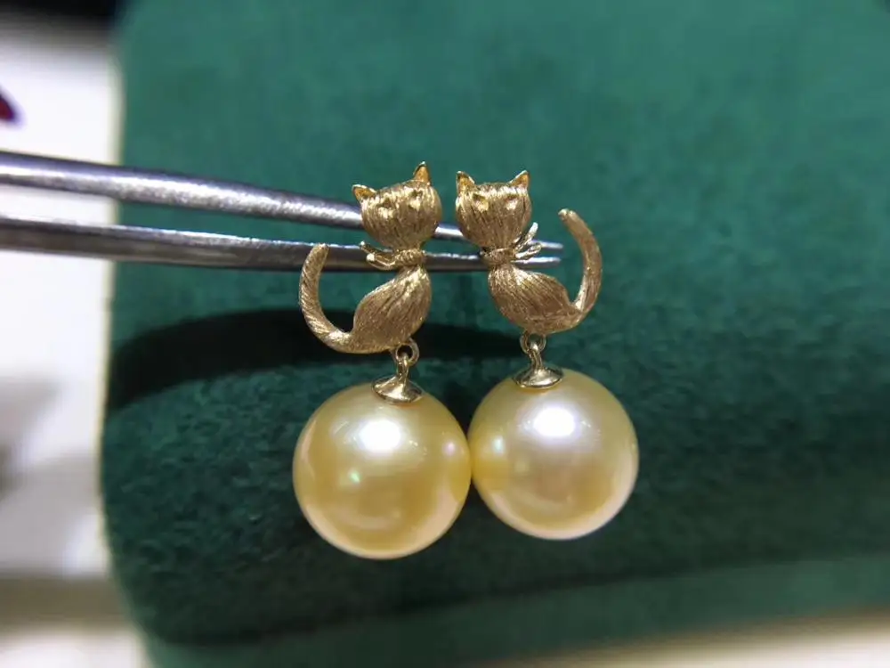 

Cute Cat Hot 925 Silver Earrings Findings Mountings Settings Jewelry Parts Fittings for Pearls Coral Jade Agate Beads Stones