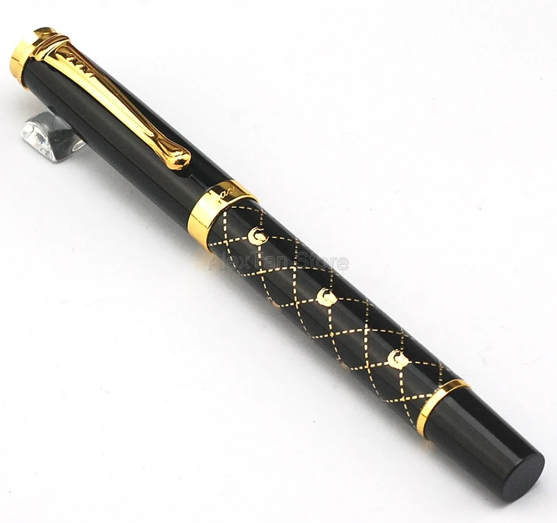 Jinhao 500 High Grade Metal Golden Trim Rollerball Pen Multicolor Write Gadget School Office Stationery