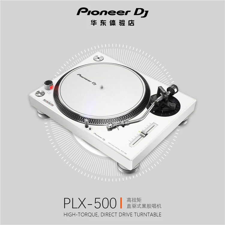 PLX-500 DJ Rubbing Plates Beginner Turntables Disk Reproducer LP Record Player