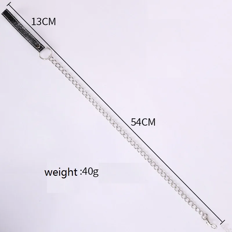 Bdsm Sex Metal Chain Collar With Leash Bondage Fetishs Necklace Adult Erotic Slave Games Toys For Women Accessories
