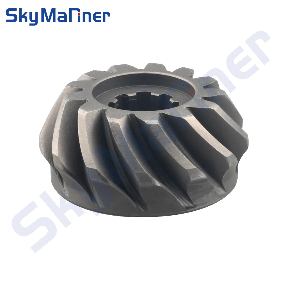 6E7-45551-00 Pinion 6E7-45551 For Yamaha Outboard LOWER CASING 9.9HP 15HP 13T Outstide 8T Inside 682 6E7 Model Boat Engine Parts
