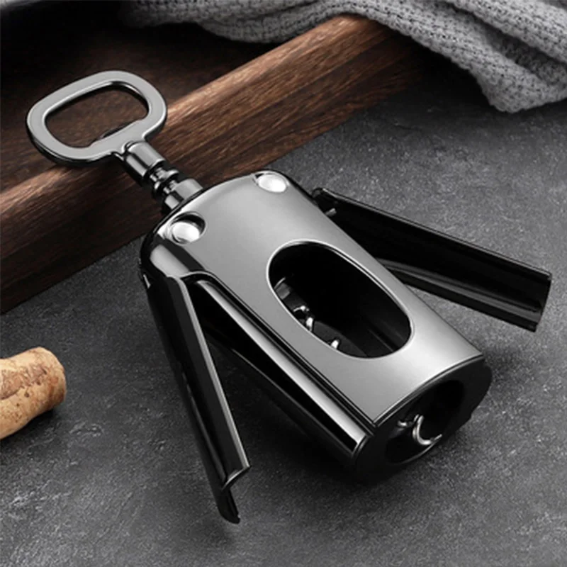 

Zinc alloy Wine Bottle Opener Creative 2 in1 Wine Corkscrew Wine Cork Remover Restaurant Party Home Bar Accessories Tools