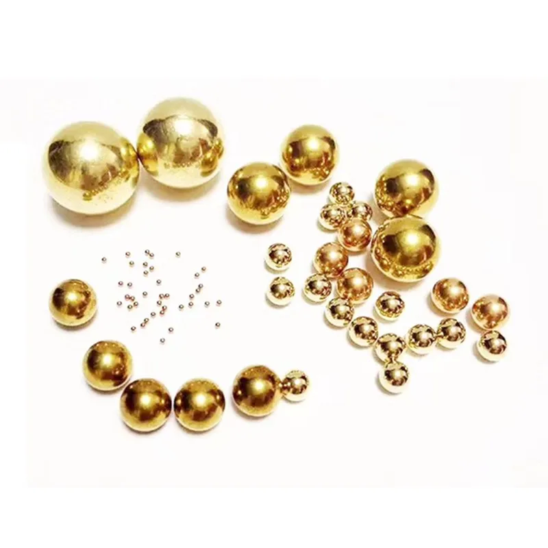 Solid Brass Balls for Electric Switches Machine Precise Copper Ball 2.381mm 2.5mm 3mm 3.5mm 4mm 4.5mm 5mm 6mm 6.35mm 7mm