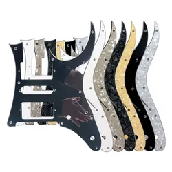 Fei Man - Humbucker HSH Pickup Scratch Plate, Guitar Parts, 10 Hole Screws, MIJ Ibanez RG 2550Z, Pickguard, Many Colors