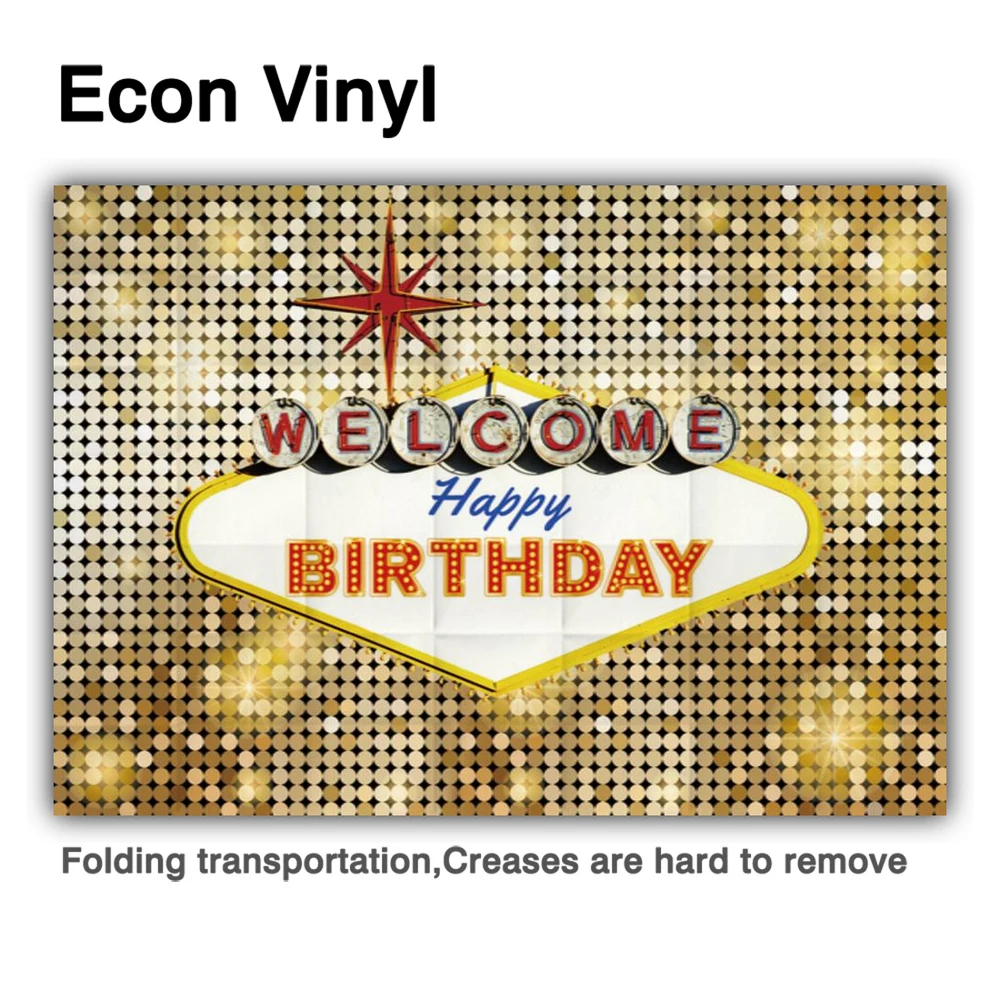 Funnytree Hoan Nghênh Bạn Đã Bữa Tiệc Sinh Nhật Vui Vẻ Vàng Phông Nền Lấp Lánh Sự Kiện Trang Trí Kỷ Niệm Trang Trí Nền Chụp Ảnh