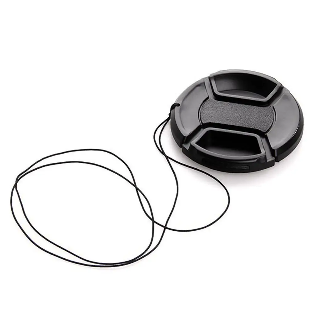 Lens Cap Holder 58mm SLR Camera Lens Wordless Case Cover For Canon Nikon Olypums Fuji Lumix Universal Lens Shell R4S1