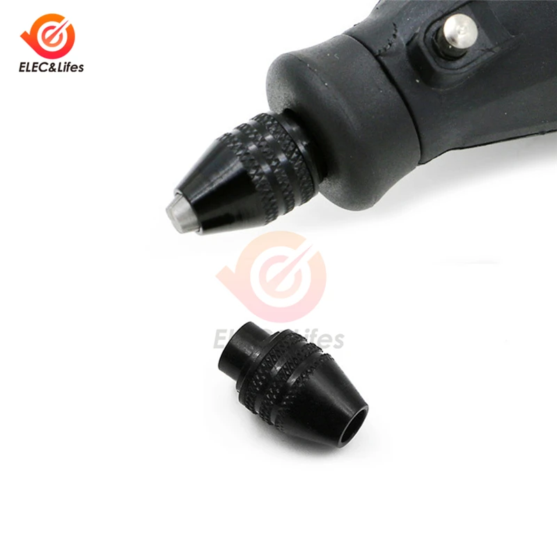 5 ชิ้น Mini Multifunctional Multi M7/M8 Keyless Drill Chuck สําหรับเครื่องมือโรตารี่ M8X0.75 M7x0.75mm Quick Change Three - Jaw เจาะ Chuck
