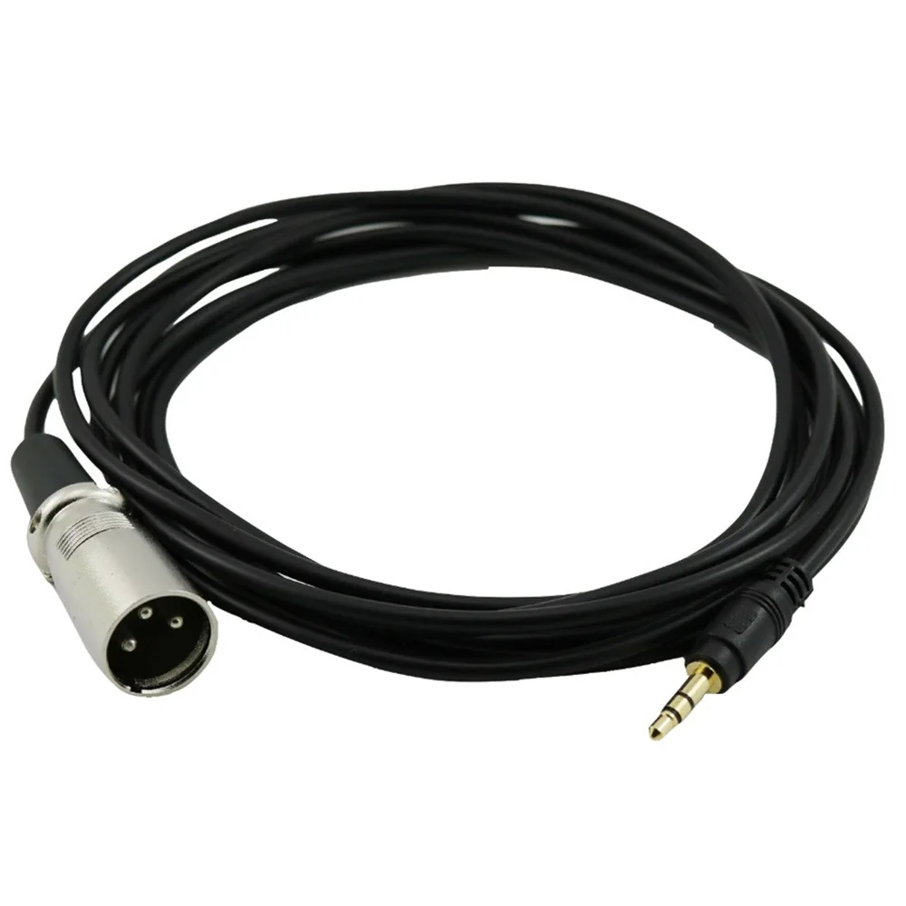 Macho estereofônico do orador xlr do jack de 3pin para hdtv dvd 15cm/3.5m/3m cabo macho do conector da tomada de 1.5mm para o microfone xlr audio