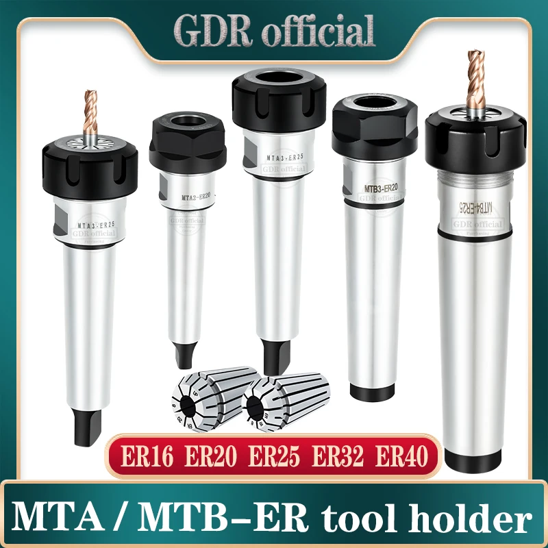 Morse taper shank MT ER MT1 MT2 MT3 MT4 MTB2 MTB3 MTB4 MTA2 MTA3 MTA4 ER11 ER16 ER20 ER25 ER32 40 Morse tool holder collet Chuck