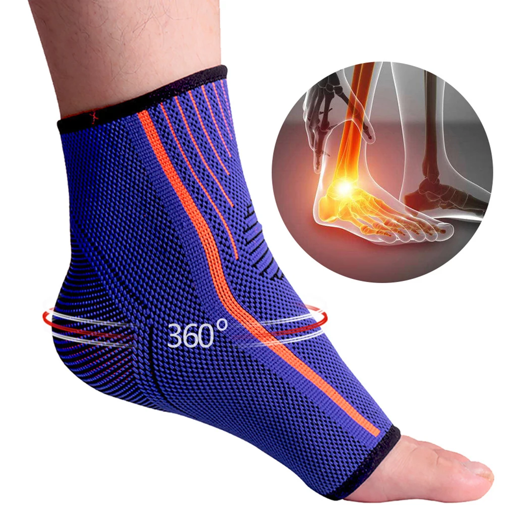 NEW Ankle Brace Support Elastic Nylon Sleeve Ankle Protector for Men Women Compression Sprain Injury Proof for Basketball Sports